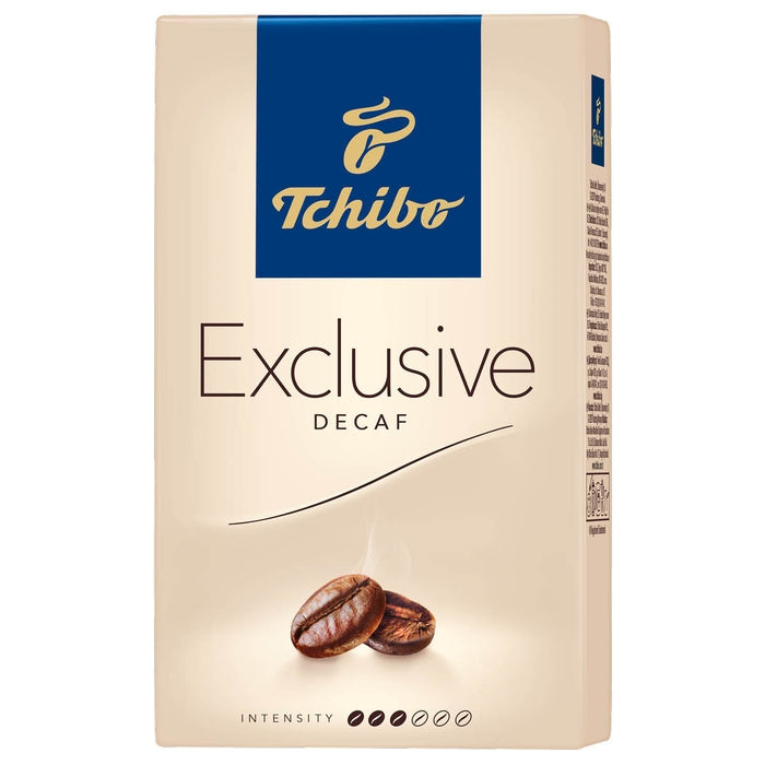 Tchibo Exclusive Decaf | Cafea Prajita si Macinata| Decofeinizata | 250 g